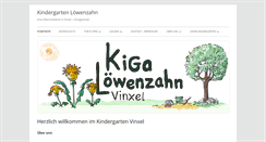 Desktop Screenshot of kiga-loewenzahn-vinxel.de